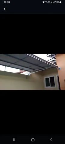 Garagem com estrutura de metalon galvanizado  - Foto 4