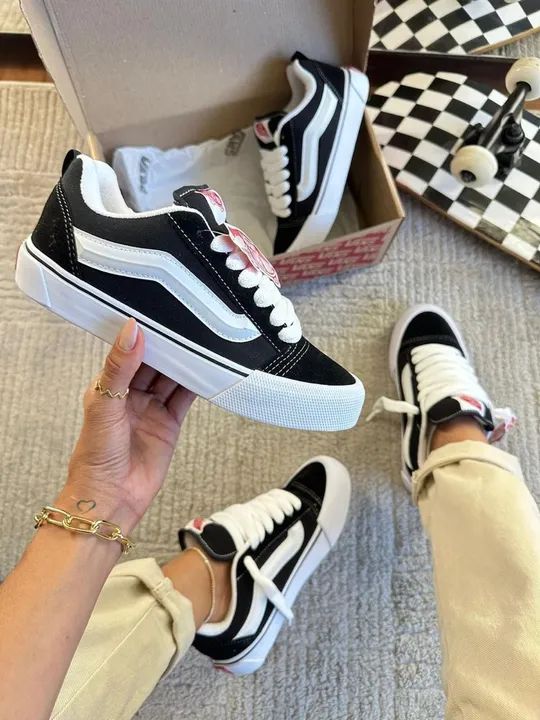 Vans Tênis Knu Skool - Foto 5