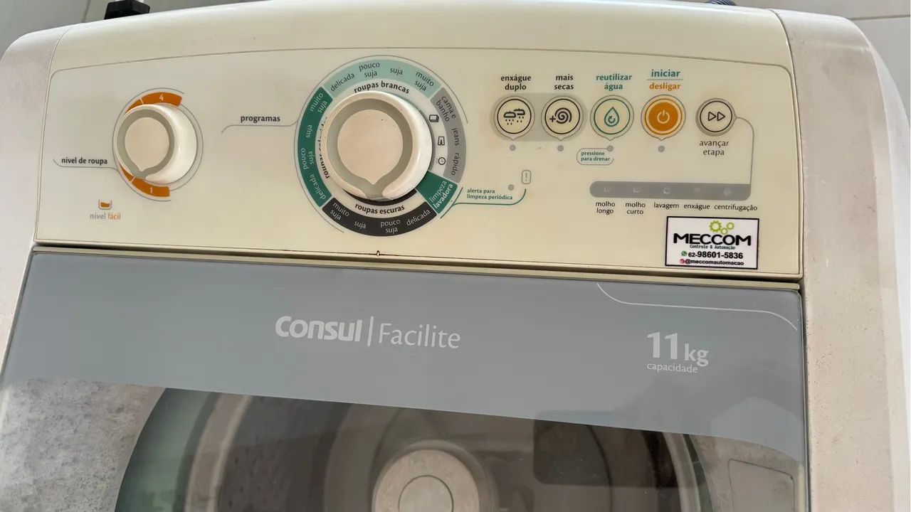 Máquina de Lavar Consul Facilite 11kg