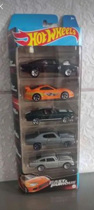 Pack hot Wheels velozes e furiosos 