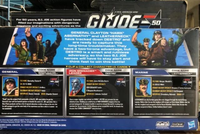 GI Joe 50th/tree Pack Destro,Dusty e Leatherneck - Foto 2