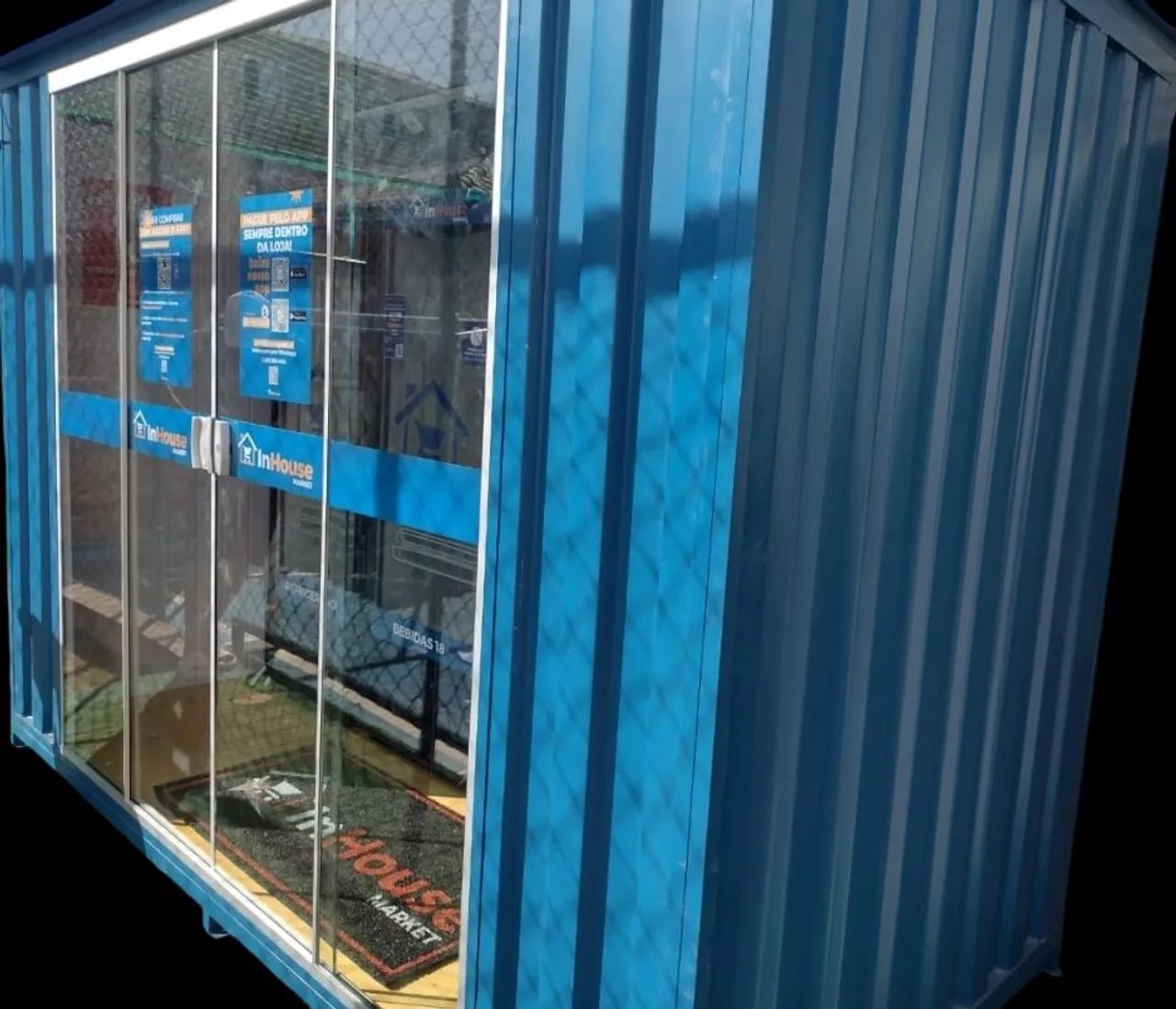 Containers mini mercado desmontável  - Foto 4
