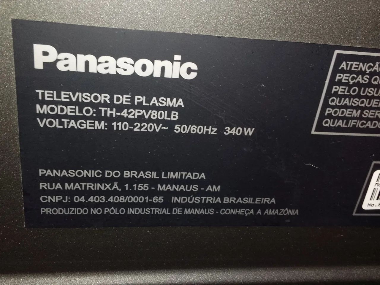 TV Panasonic 32 polegadas LCD - Foto 3