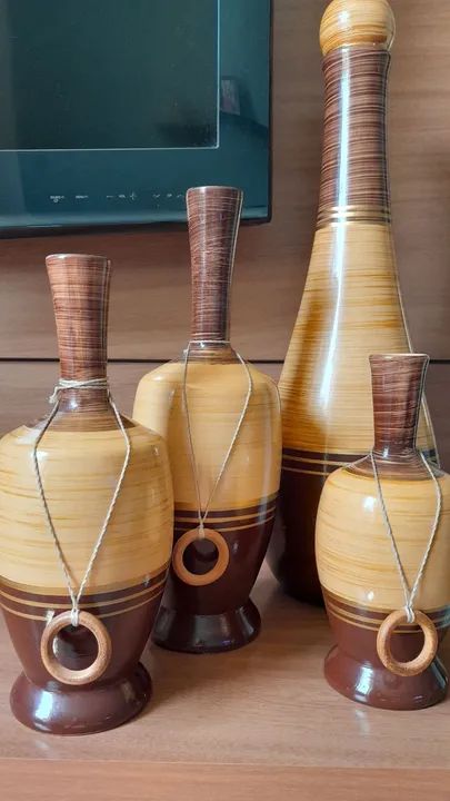 Vasos decorativos- 4 peças  - Foto 4