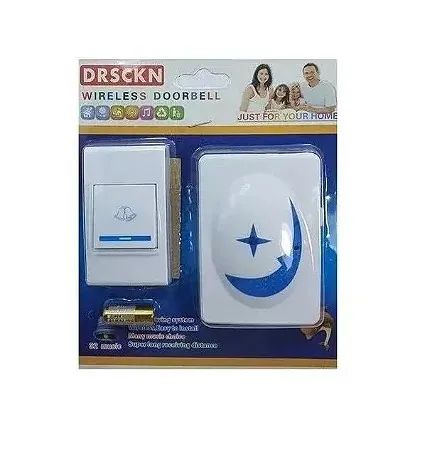 campainha sem fio inteligente drsckn cn346