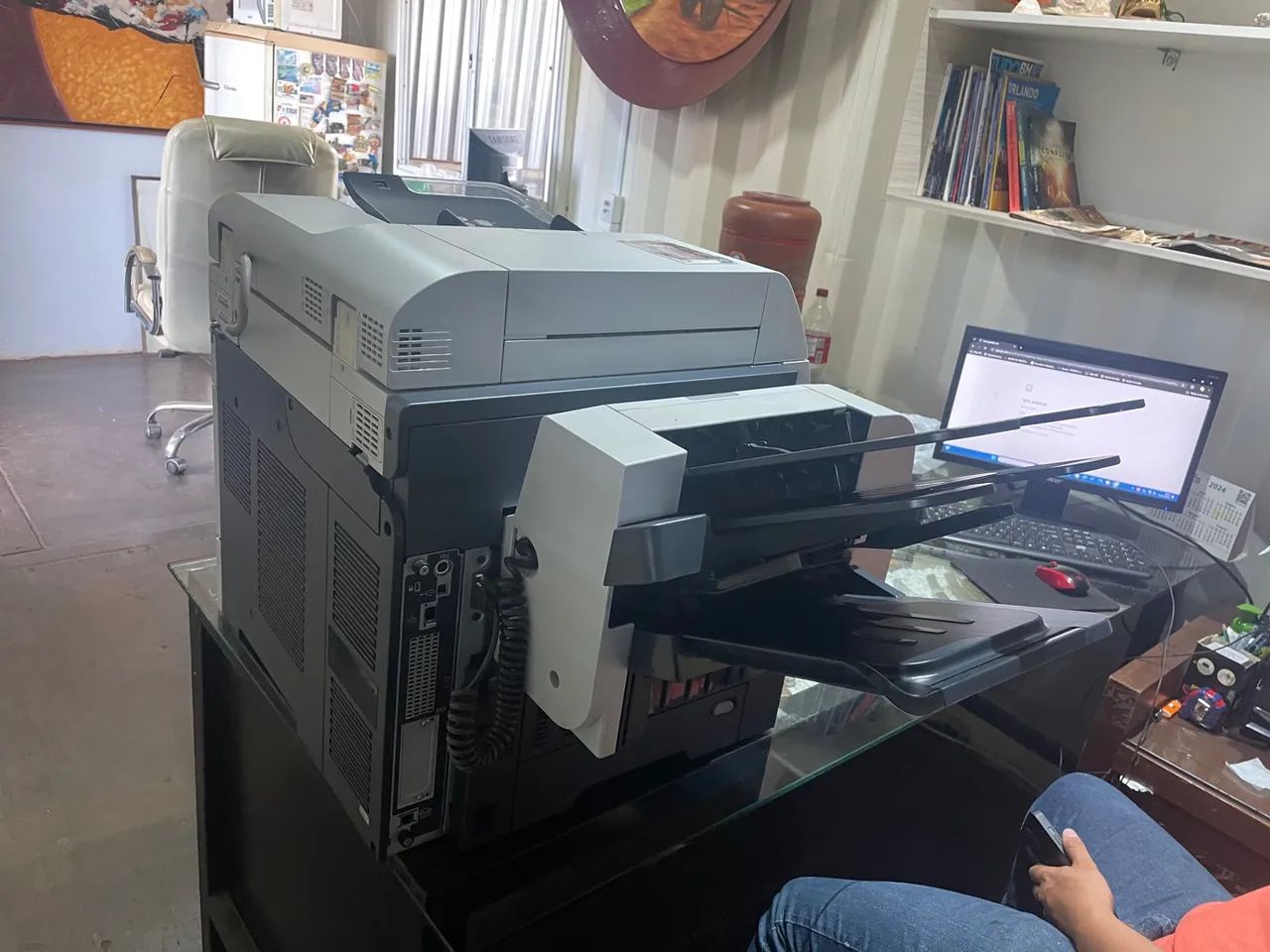 Impressora Multifuncional HP LaserJet Pro M455dw