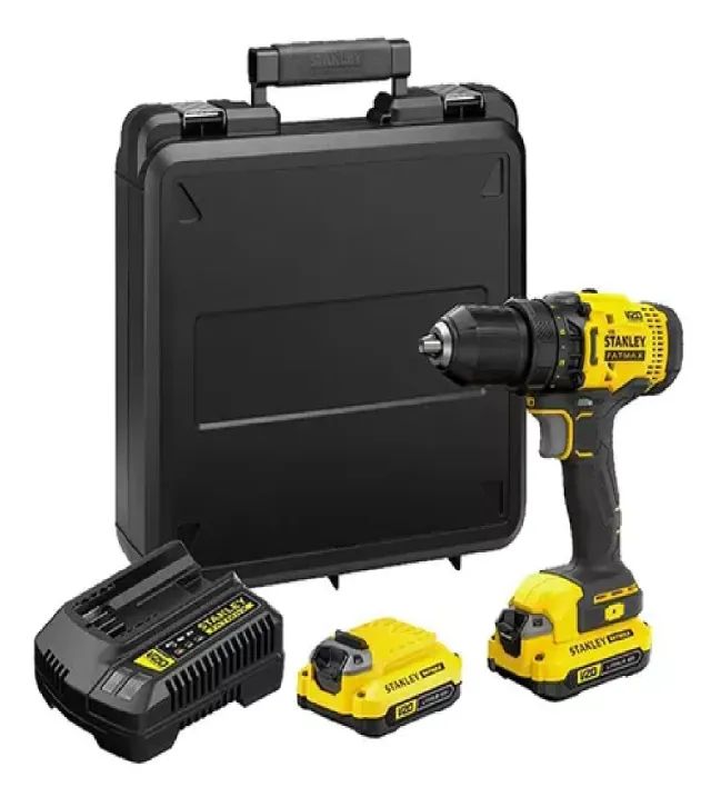 Parafusadeira Stanley V20 C/2bat De 20v 1,5amperes