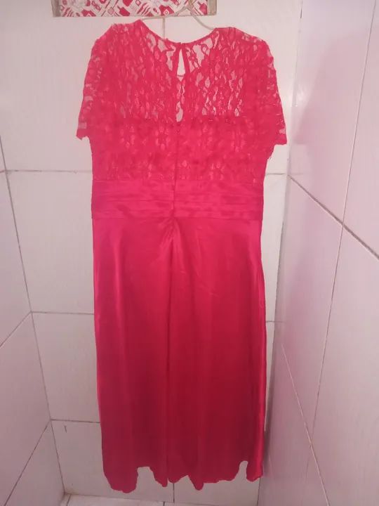 Vestido Social Longo Feminino GG  - Foto 4