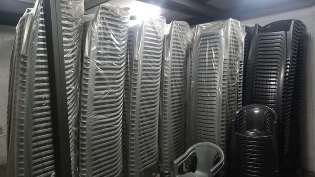 Jogo de mesa e cadeiras plástica com 6 anos de garantia é só aqui - Foto 3