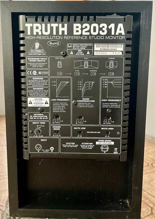 Caixa Monitor de Estúdio Behringer B2031A - Foto 2