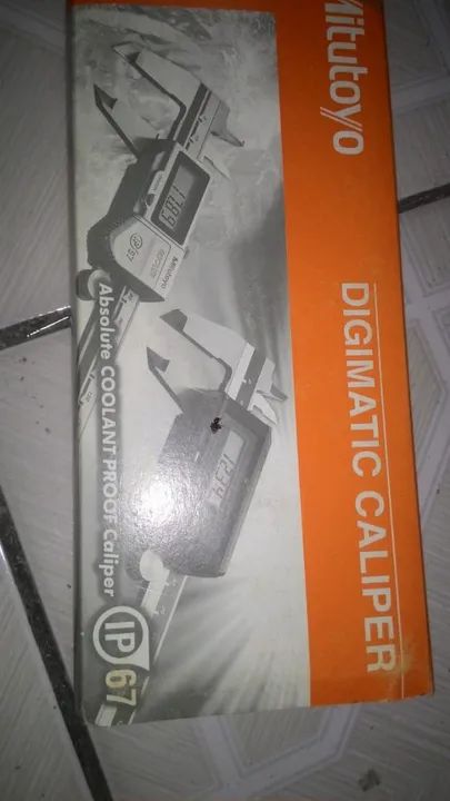 Paquímetro Digital Coolant Proof ?ABSOLUTE? Mitutoyo à Prova D'Água 150mm 0,01mm  - Foto 4