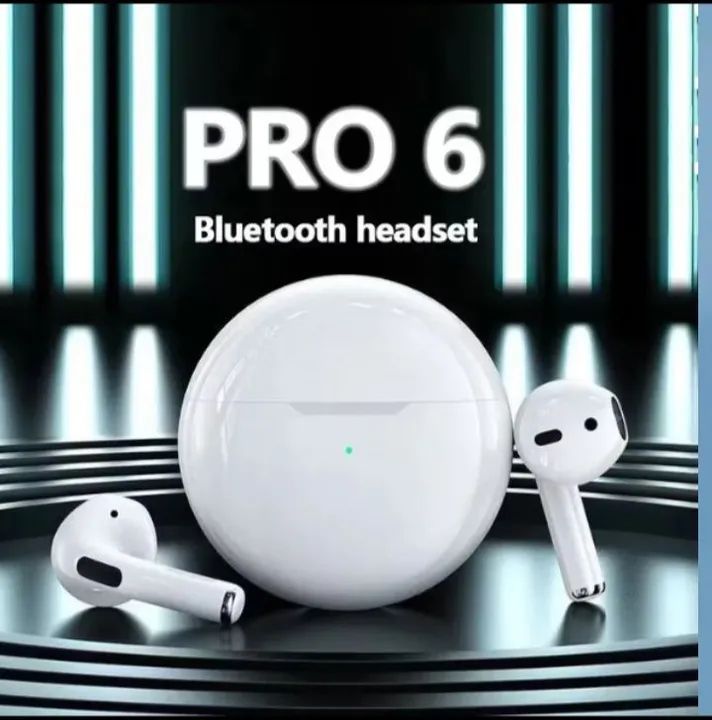 Fone de Ouvido Bluetooth PRO 6 - Novo