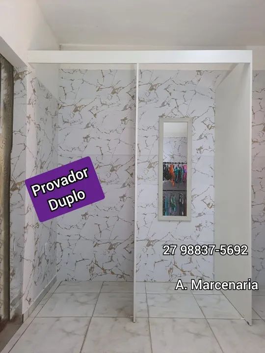 Provador Duplo ( mdf )  - Foto 2