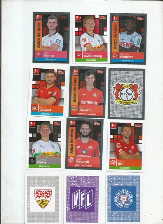 figurinhas bundesliga 19/20 - a partir 2.00 cada 