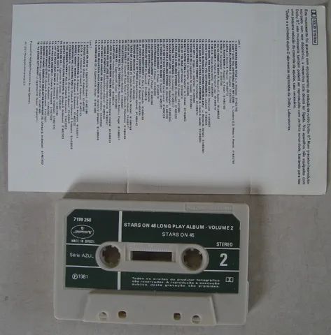 Stars On 45 Longplay Album 1981 Vol.2, Fita K7 Original - Foto 4