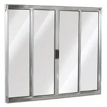 vitrô de alumínio brilhante - Foto 3