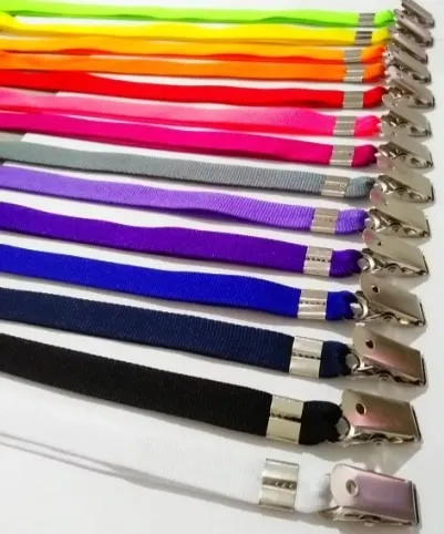 Cordões para Crachá 9mm com jacaré novo