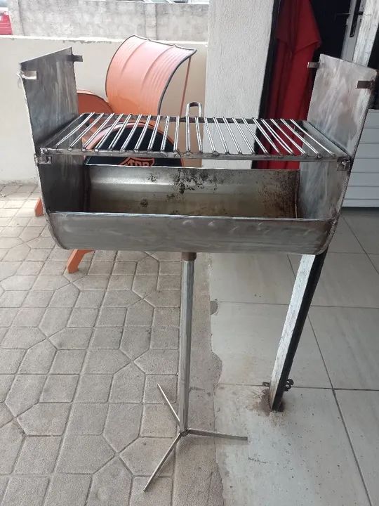 Churrasqueira de inox 