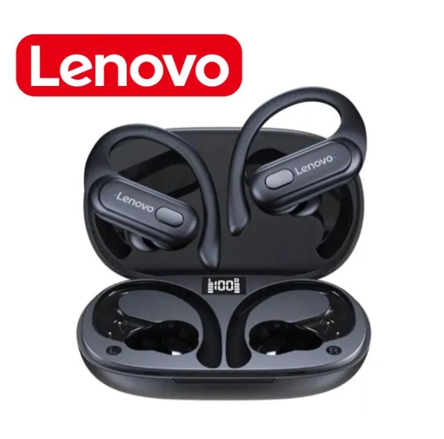 Fone de ouvido bluetooth Lenovo XT60 gamer | com gancho e bateria duradoura