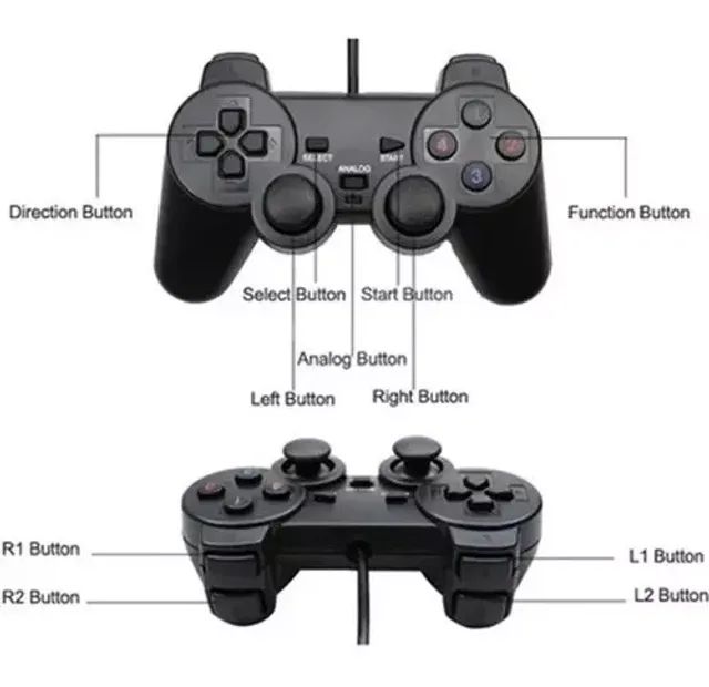 Controle USB Gamer Para PC, Notebook, Games, SmartTV e outros - Foto 4