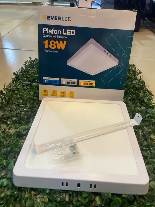 Painel 18w interno luminar cozinha de Casa. 