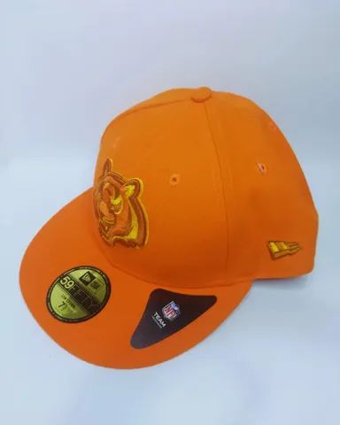Boné Cincinnati bengals laranja - New era - 5950 - Nfl - 59fifty - Foto 2