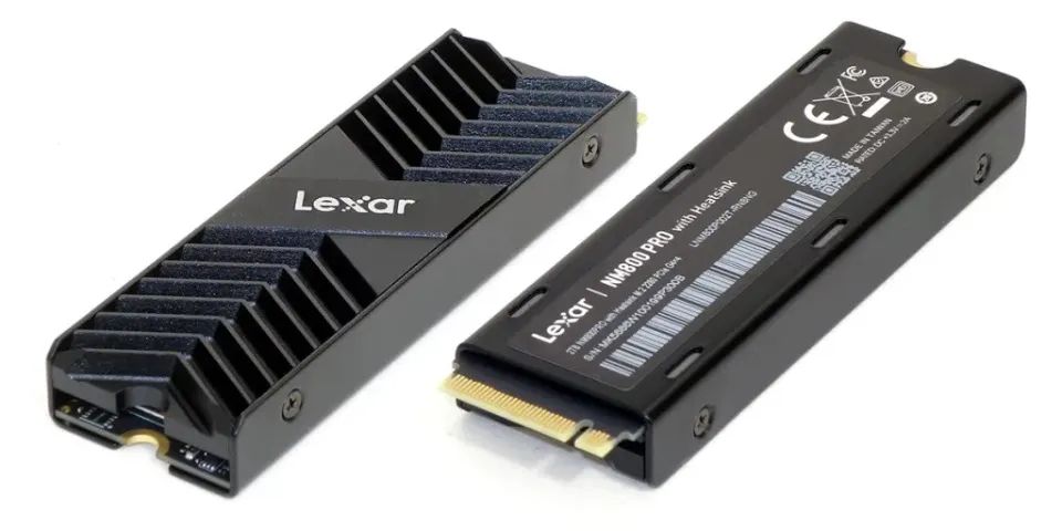 M2 NVME Lexar Prof. 512 GB, NM800 Pro, PCIE 4.0, até 7500 MB/s, dissipador,Novo, Lacrado - Foto 2