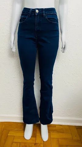 Calça Jeans Feminina Tvz Tam. 36 Boca De Sino Ótimo Estado