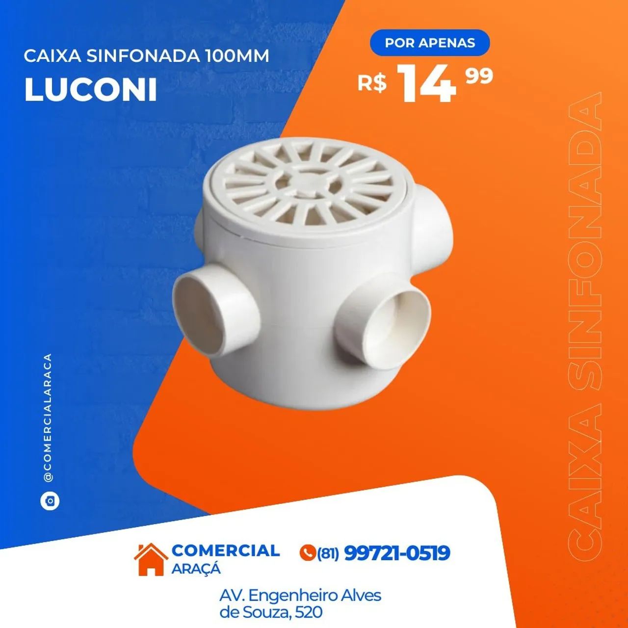 Caixa sanfonada 14,99