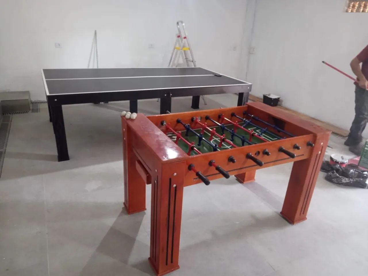 Temos mesas de bilhar pebolim e Ping Pong  - Foto 2