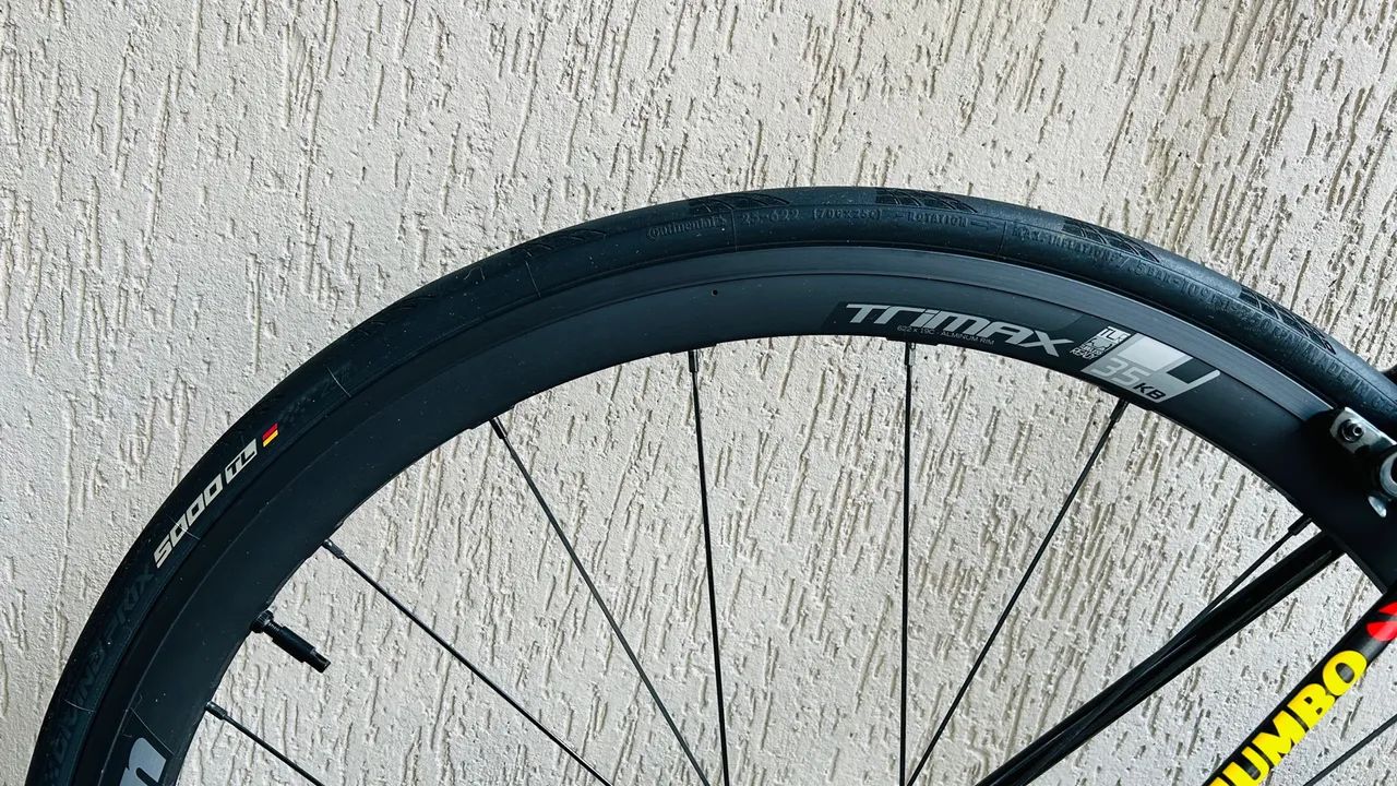 Cervélo personalizada Jumbo-Visma, SRAM Red, rodas Vision, impecável! - Foto 6