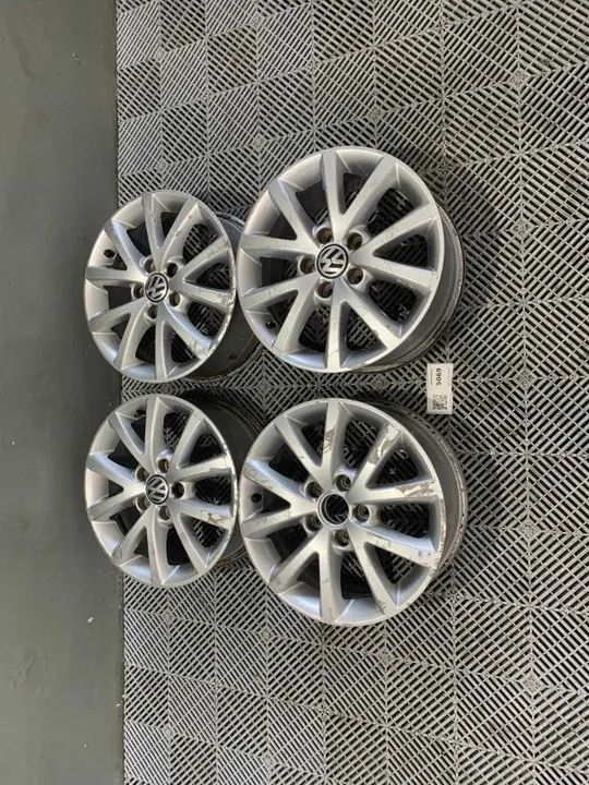 Jogo de Roda Jetta Passat Audi Aro 16 5x112 - Foto 3
