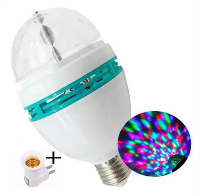 Lâmpada Giratória RGB Bocal - Foto 3