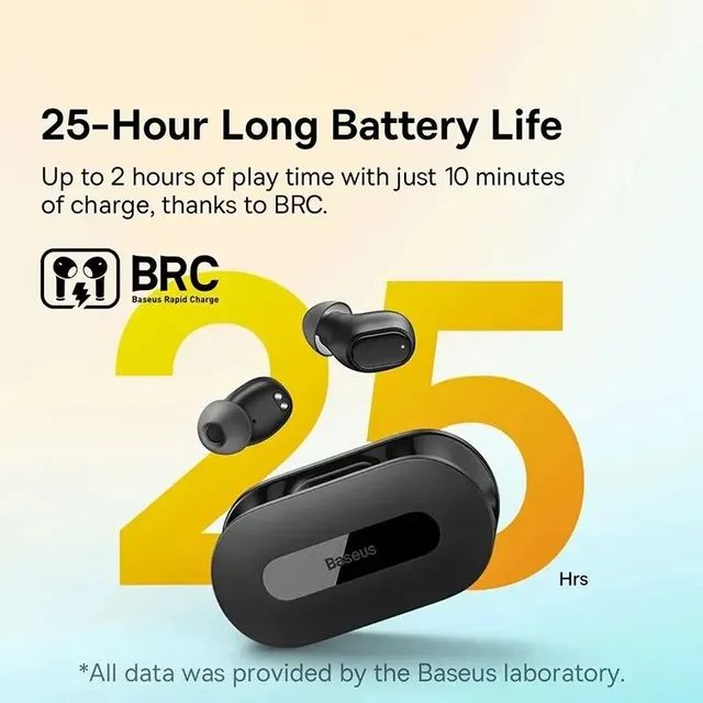 Fone de Ouvido Baseus EZ10, bluetooth 5.3, Baixa latência, Academia, Game  - Foto 4