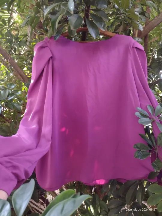 Camisa Feminina Social Pluss Size Tam: G5
