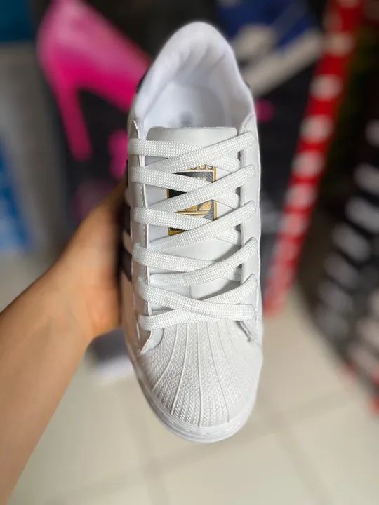 Tênis Super star Feminino e Masculino (Frete Gratuito) - Foto 4