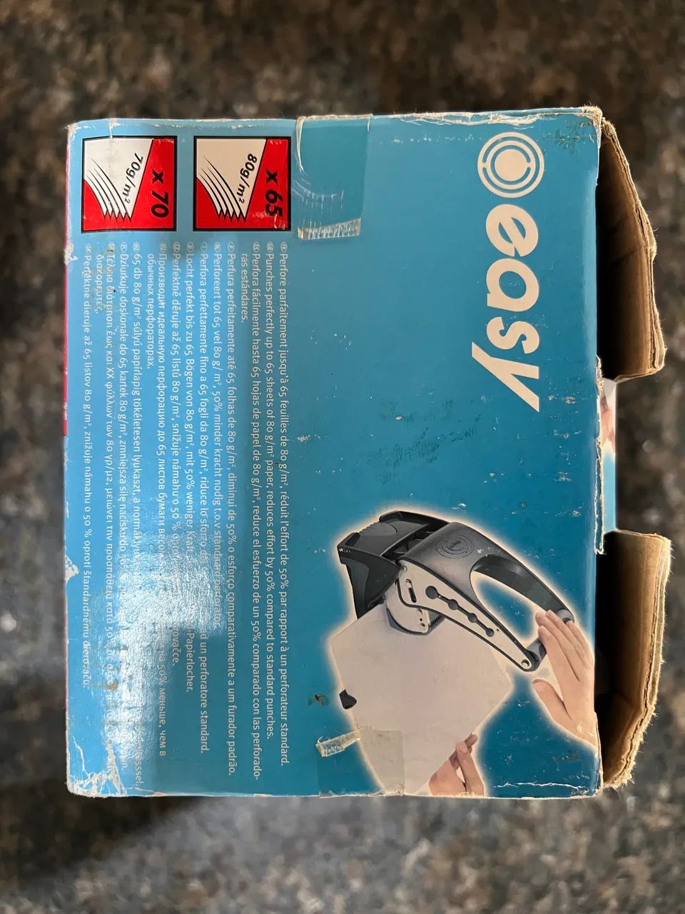 Perfurador Maped Easy 70 folhas Novo na caixa - Foto 5