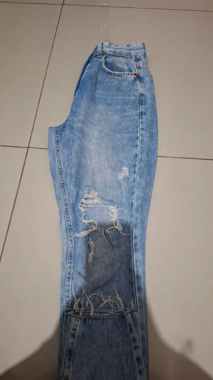 Calça mom jeans 34 - Foto 3