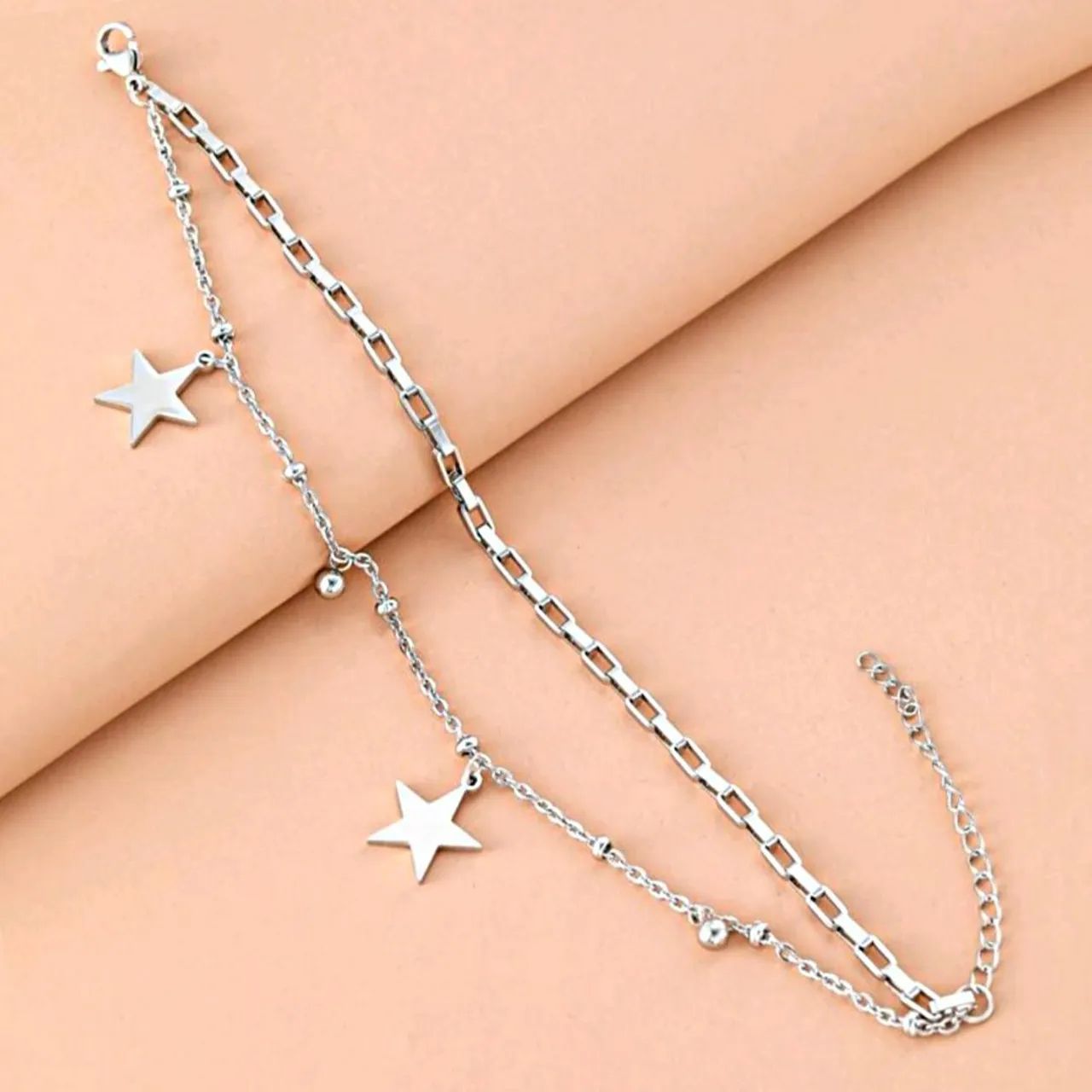 Pulseira Deslumbrante Estrela e Bolinhas - Foto 4