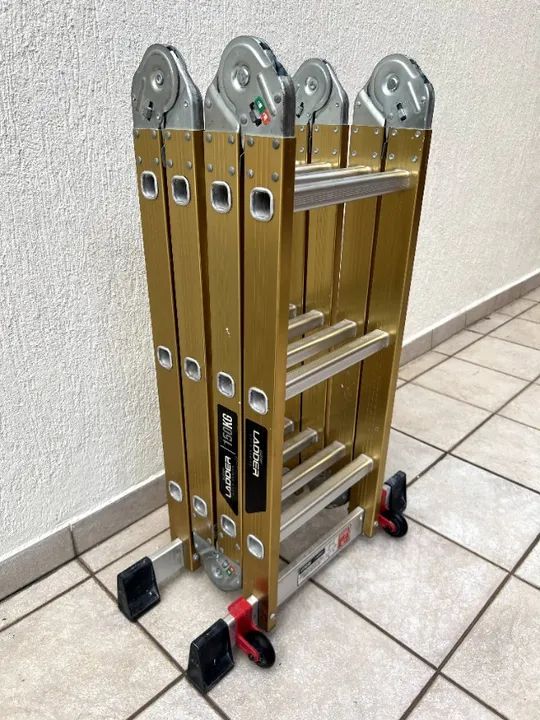 Escada alumínio SUPER LADDER GOLD