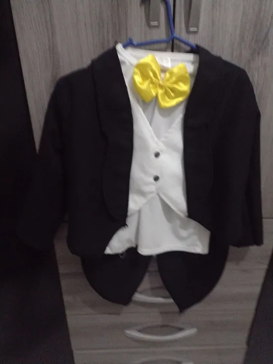 Fantasia do Mickey infantil masculina