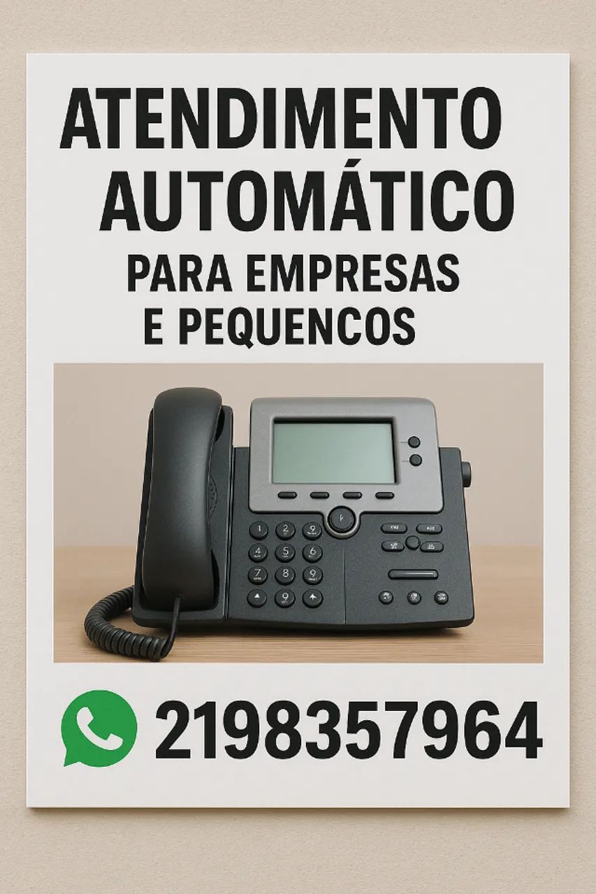 Atendimento automático para pequenos negócios e empresas - Foto 2
