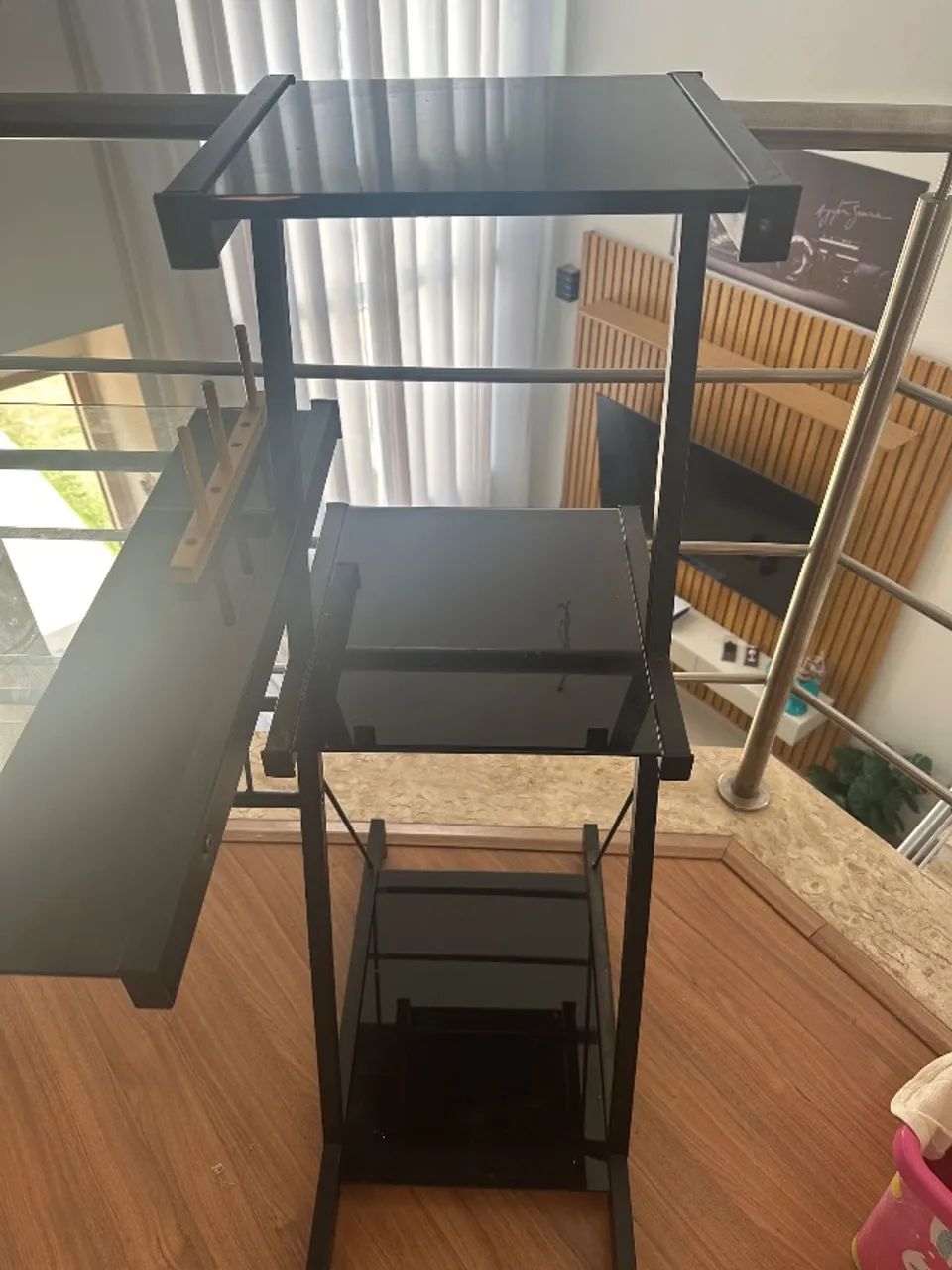 Mesa escritório de vidro - Foto 3