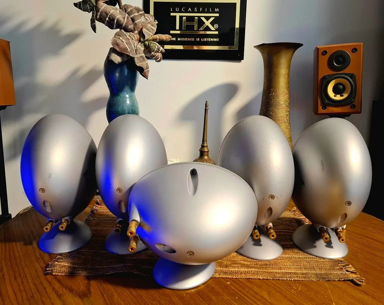 CAIXAS KEF 5.0 HT2001 100W 8ohms 88dB EGG Uni-Q tech. - Foto 3