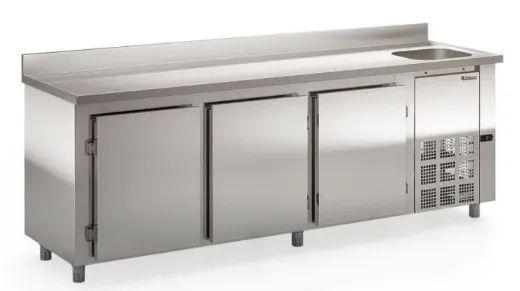 Balcão Refrigerado de Encosto com Cuba    (Ezequiel)