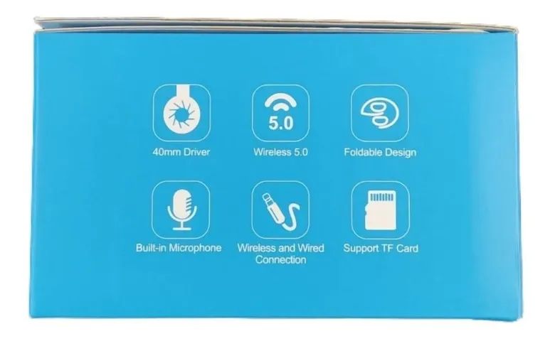 FONE profissional BLUETOOTH 5.5 MIXCDER HD901/DRIVER DE 40 MM/entrada MICRO SD/30Hs musica - Foto 5