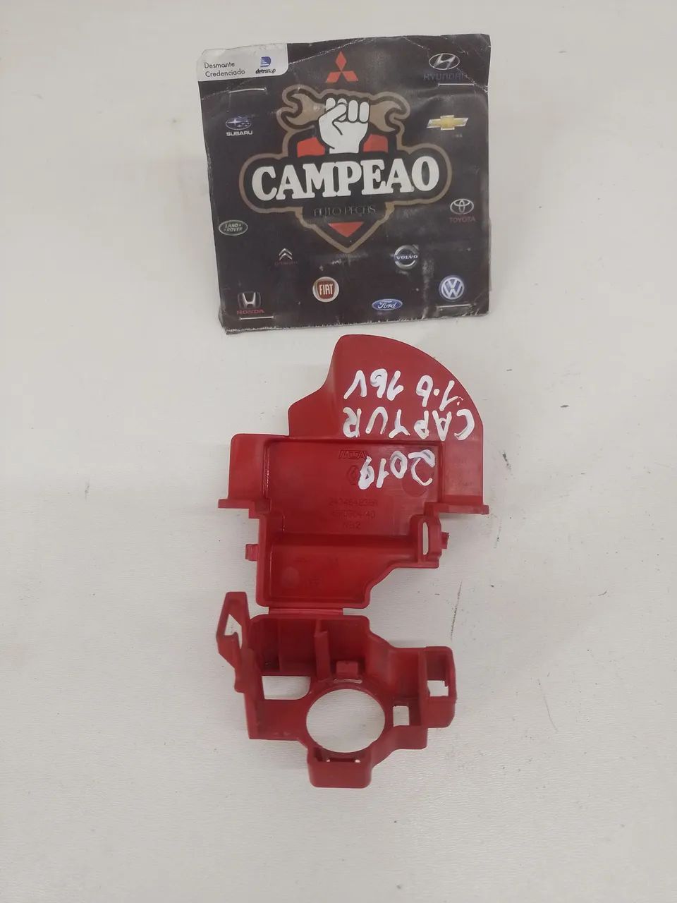 Acabamento Polo Positivo Bateria Renault Captur 1.6 16v 2019 - Foto 8
