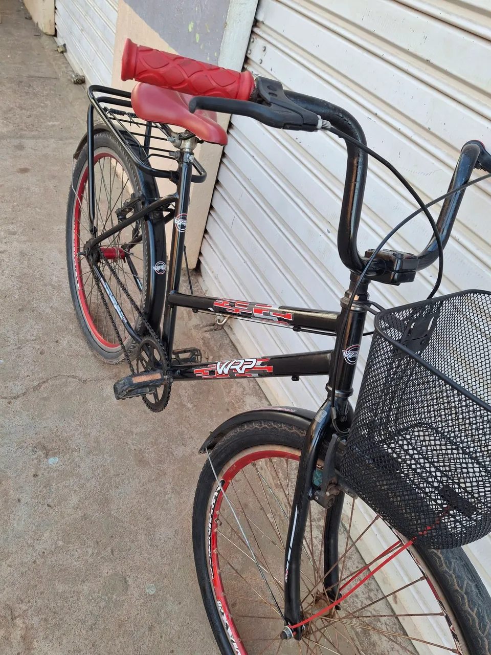 Bicicleta WRP com Cesta e Bagageiro
