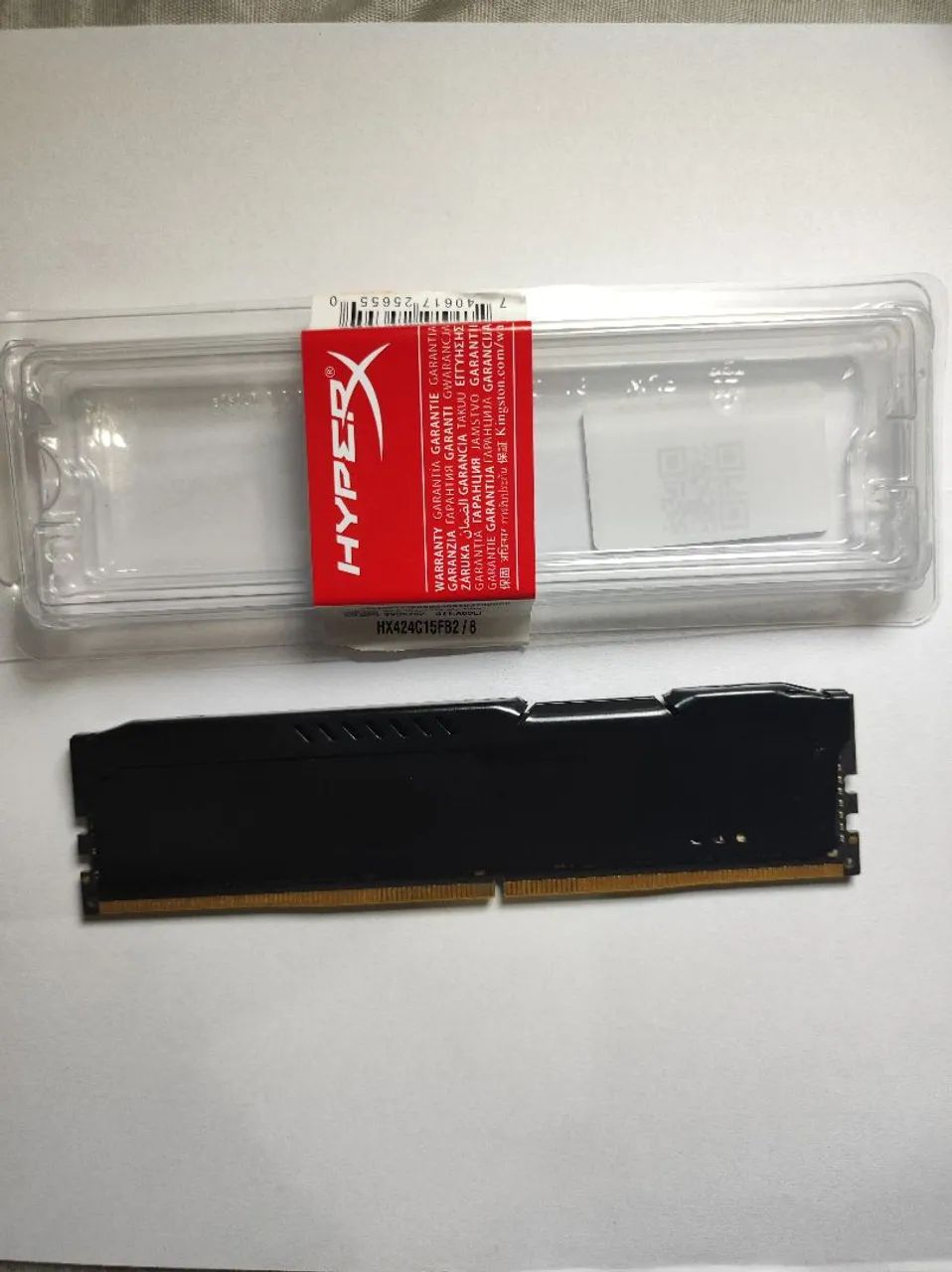 Memória RAM HyperX Fury DDR4 8GB 2400MHz - Foto 3