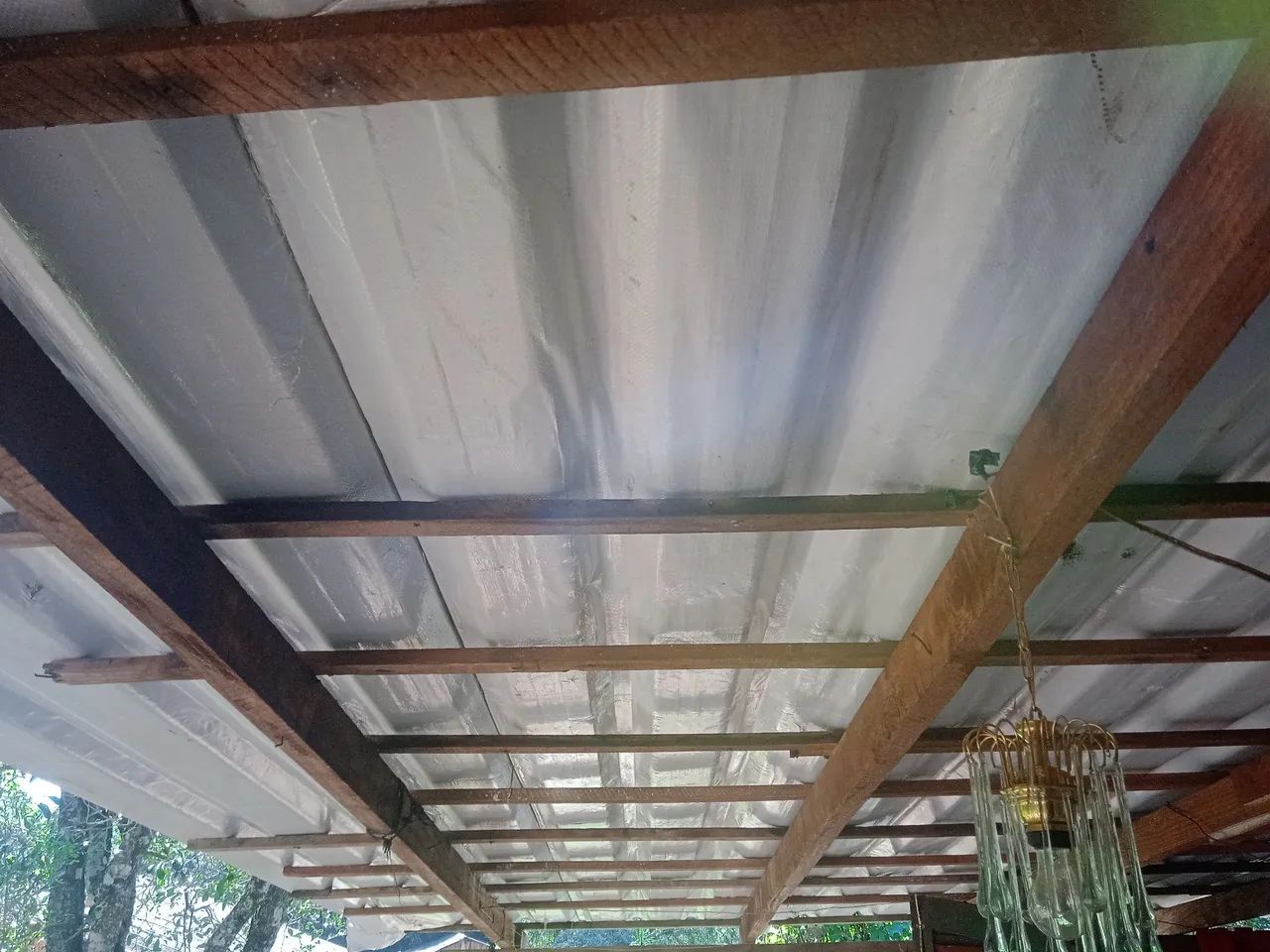 Telhas sanduíche semi novas 